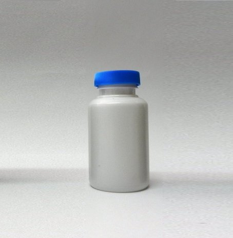 160 ml white color jar with 38 mm child resistant cap