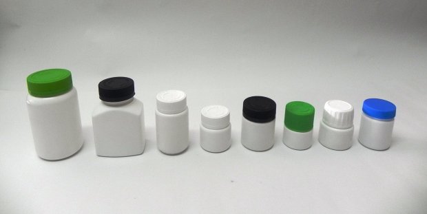 Injection blow jars for Capsules , Tablets with Tamper Evident Child Resistant caps 