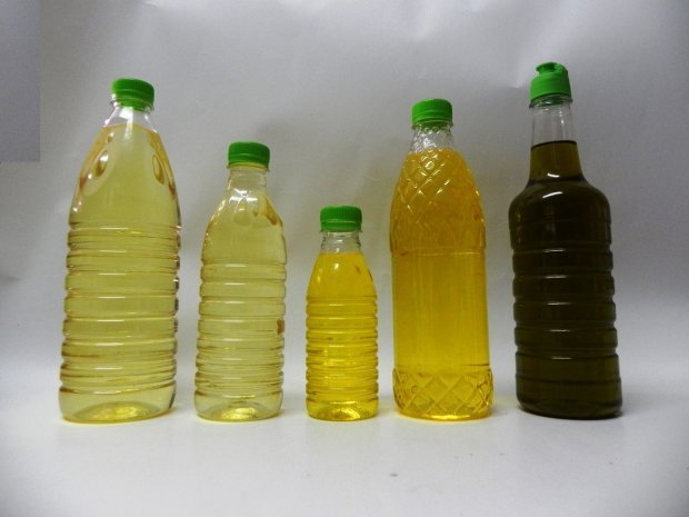 Oil and Rosewater PET bottles 