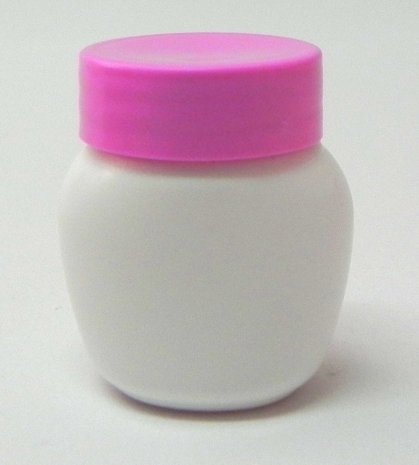 Oval Shaped Cosmetic Cream jars 25 ml- PE