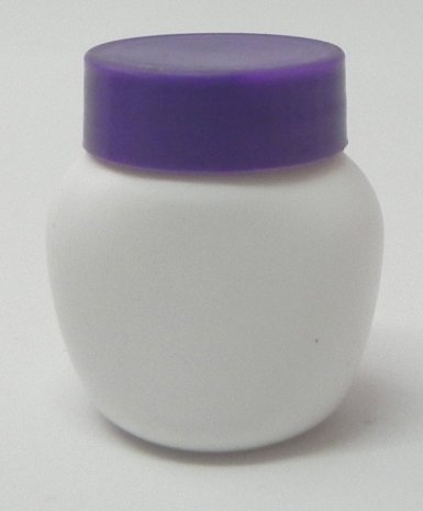 Oval Shaped Cosmetic Cream jars 30 ml- PE