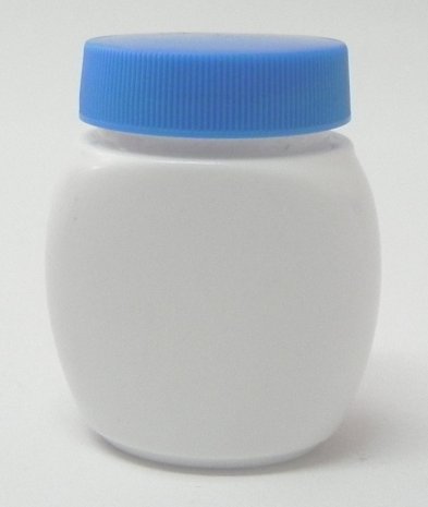 Oval Shaped Cosmetic Cream jars 50 ml- PE