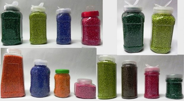 PET Spice Jars with Spice caps