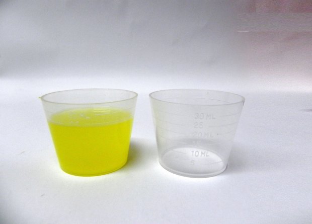 30 ml conical shaped dosing cup 